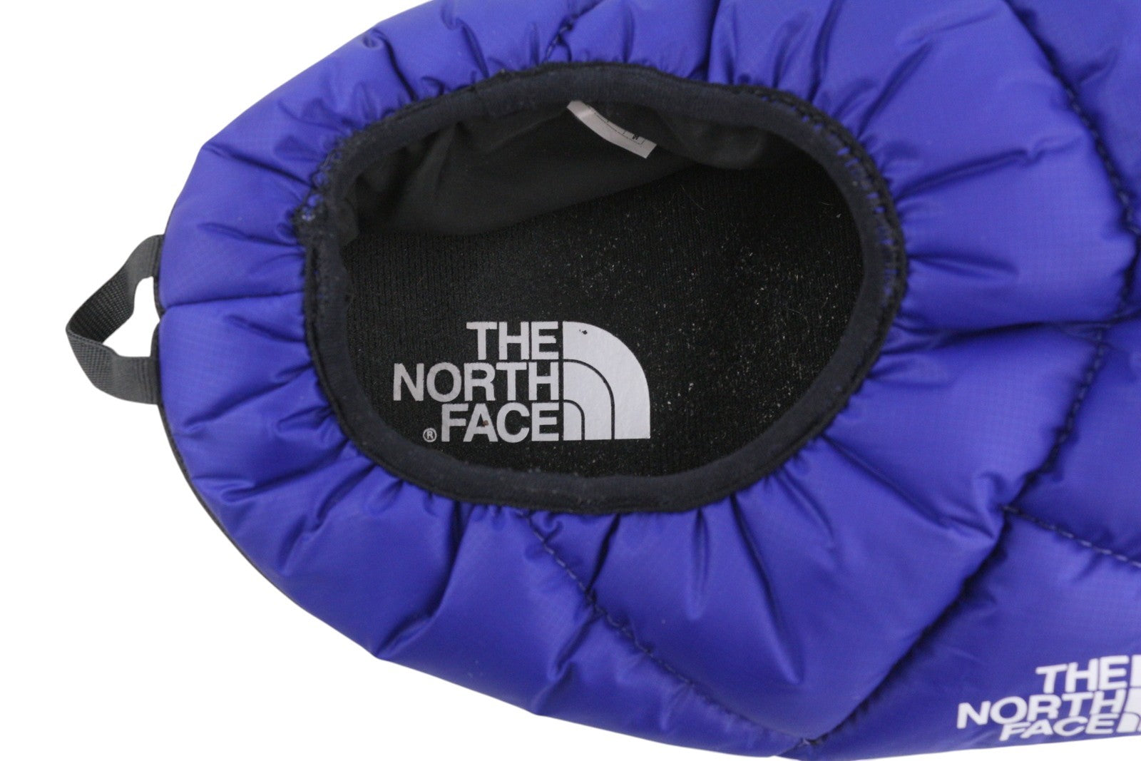 THE NORTH FACE NSE Tent Mule Men Flats EU47/48 Blue Black Quilted Slipers Logo