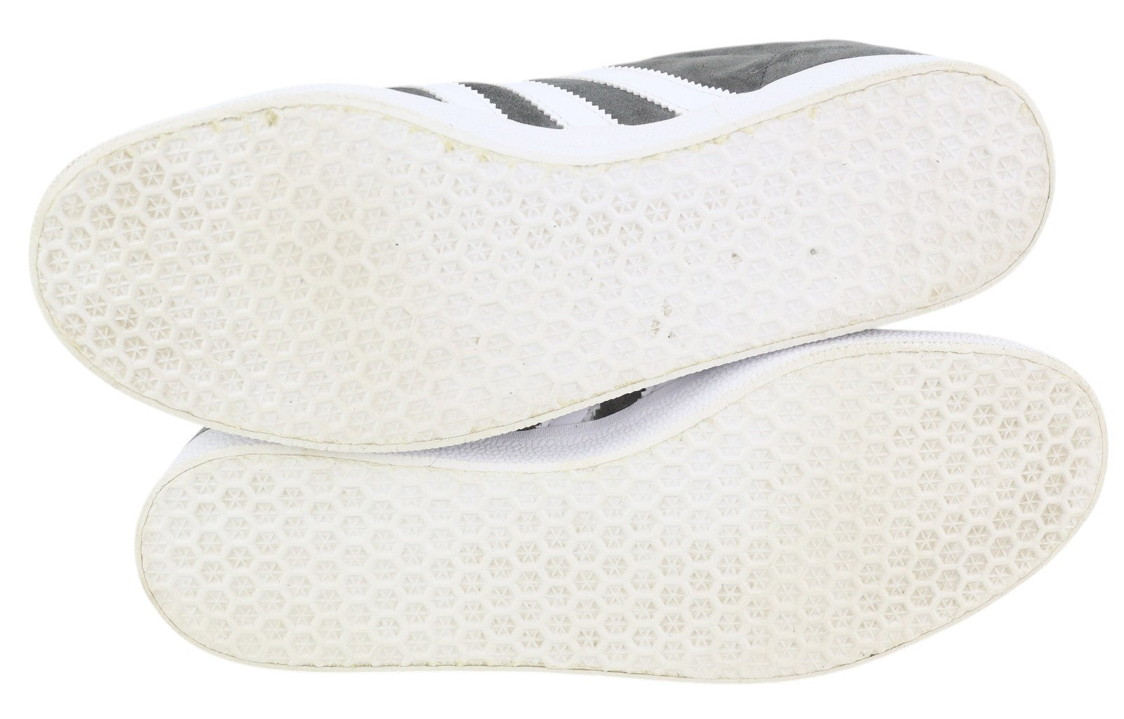 ADIDAS Gazelle Men Sneakers EU43.5 Grey Suede Leather Low Top Lace Up Trainers