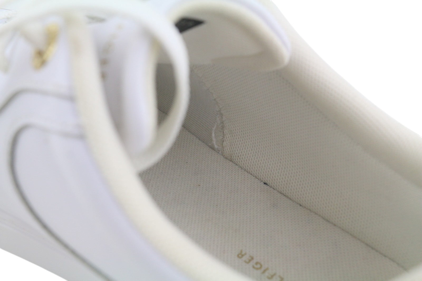 TOMMY HILFIGER Essential Court Men Sneakers EU42 White Leather Low Top RRP€119