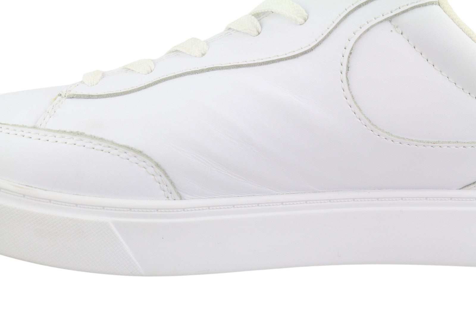 TOMMY HILFIGER Essential Court Men Sneakers EU42 White Leather Low Top RRP€119