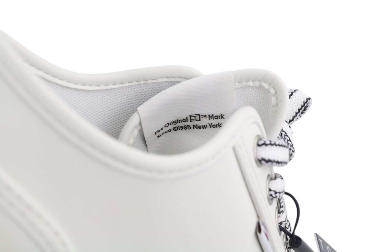 TOMMY HILFIGER Foxing Vulc LC Leather Women Sneakers EU39 Platform Sole RRP€119