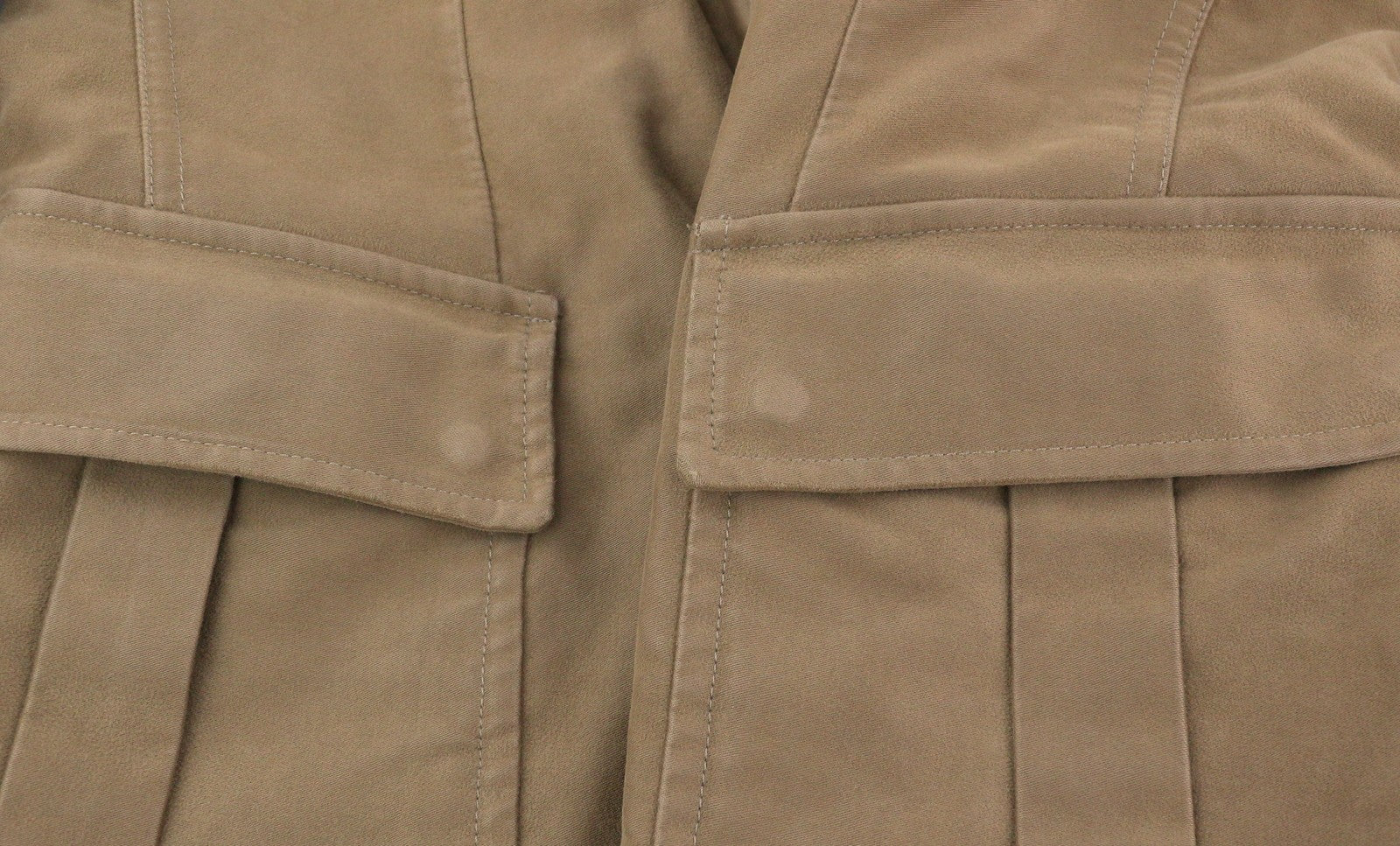 MONCLER Men Jacket XL Vintage Brown Full Zip Buttoned Down Filled High Neck