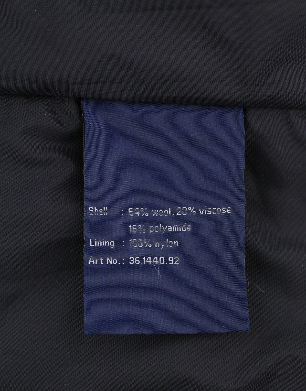 GAASTRA Women Coat M Melange Gery Toggles Wool Blend High Neck Logo Mid-Length