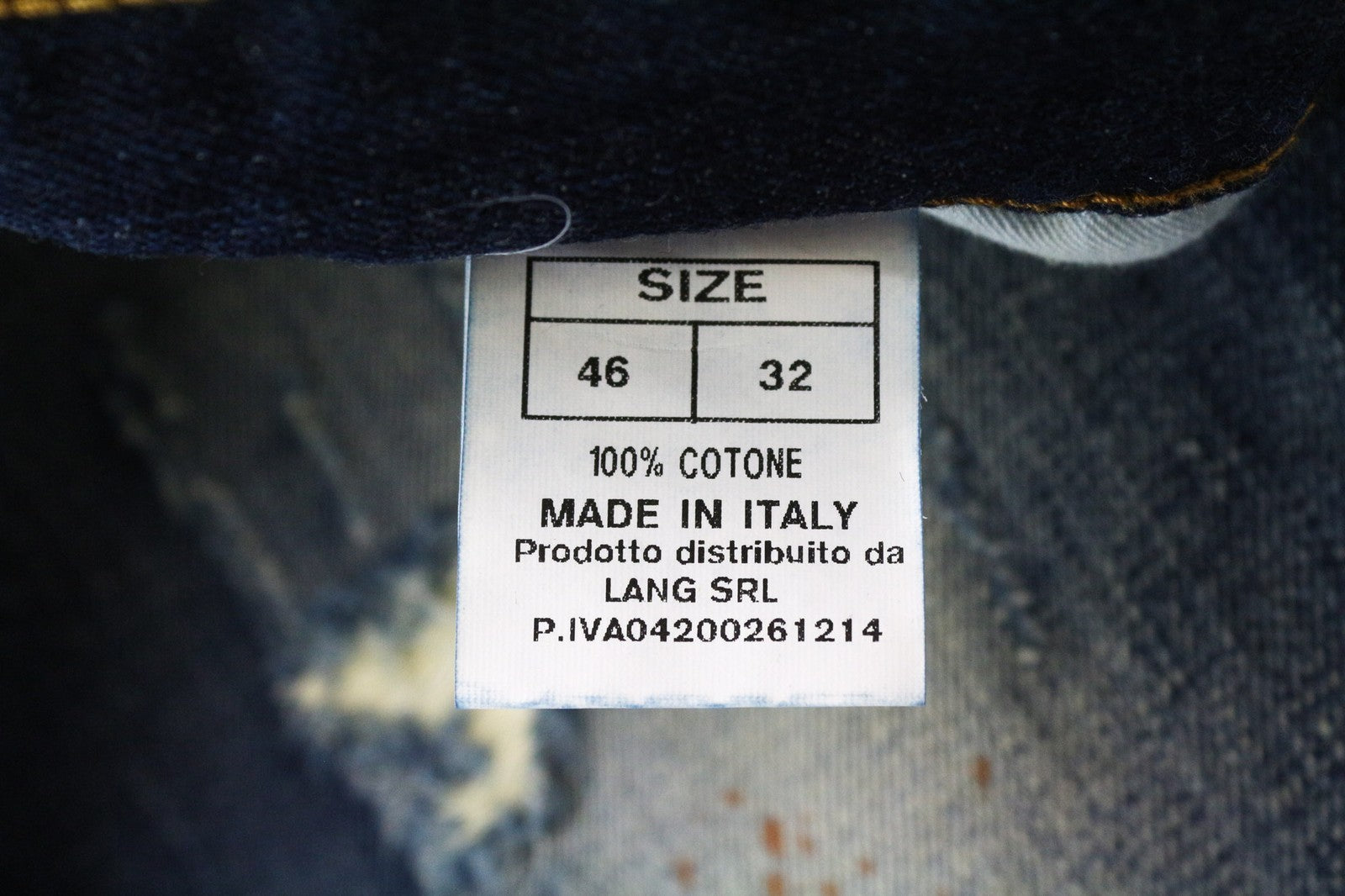 TAKESHY KUROSAWA TK08 Bart Patt Men's Jeans W32 Blue Distressed Skinny Fit