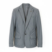 Grey Polyester Blazer