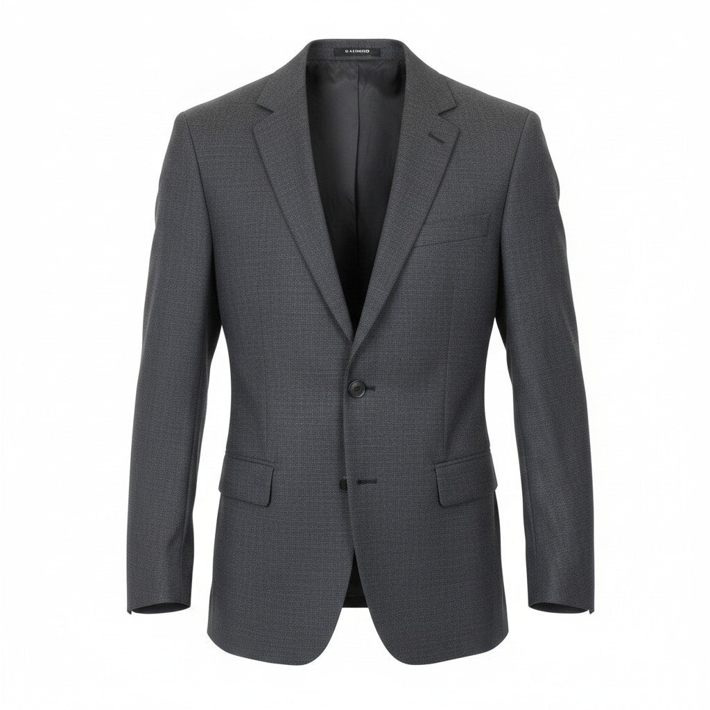 Grey Wool Blazer