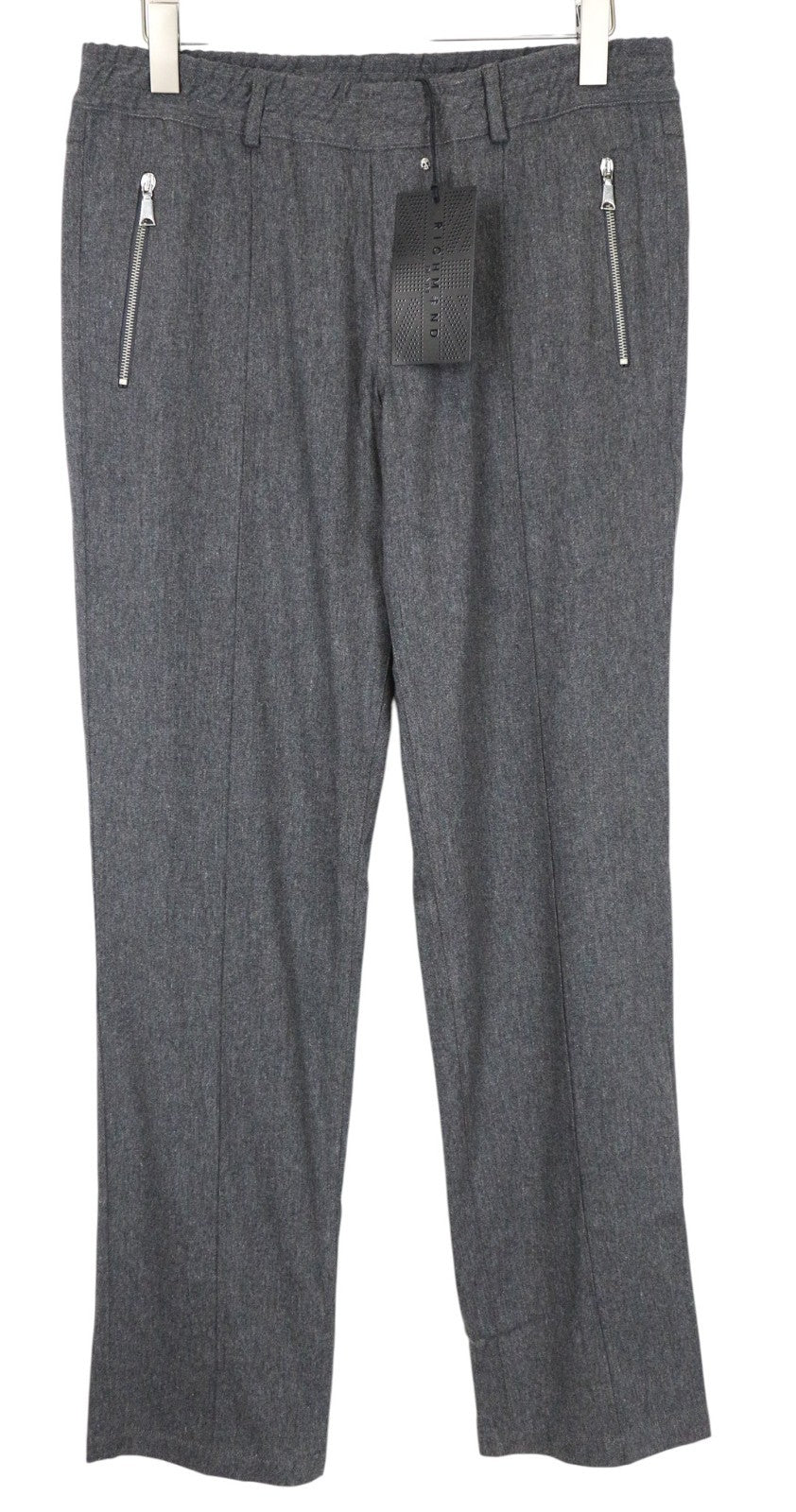 Graue Wollhose