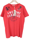 Red Twill T-Shirt