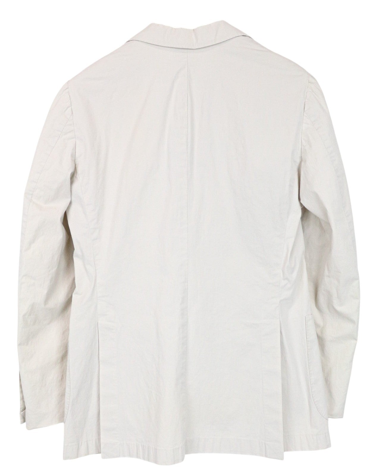 SUITSUPPLY Lazio Patch Men's Suit UK36R Beige Cotton Slim Fit 2Pc