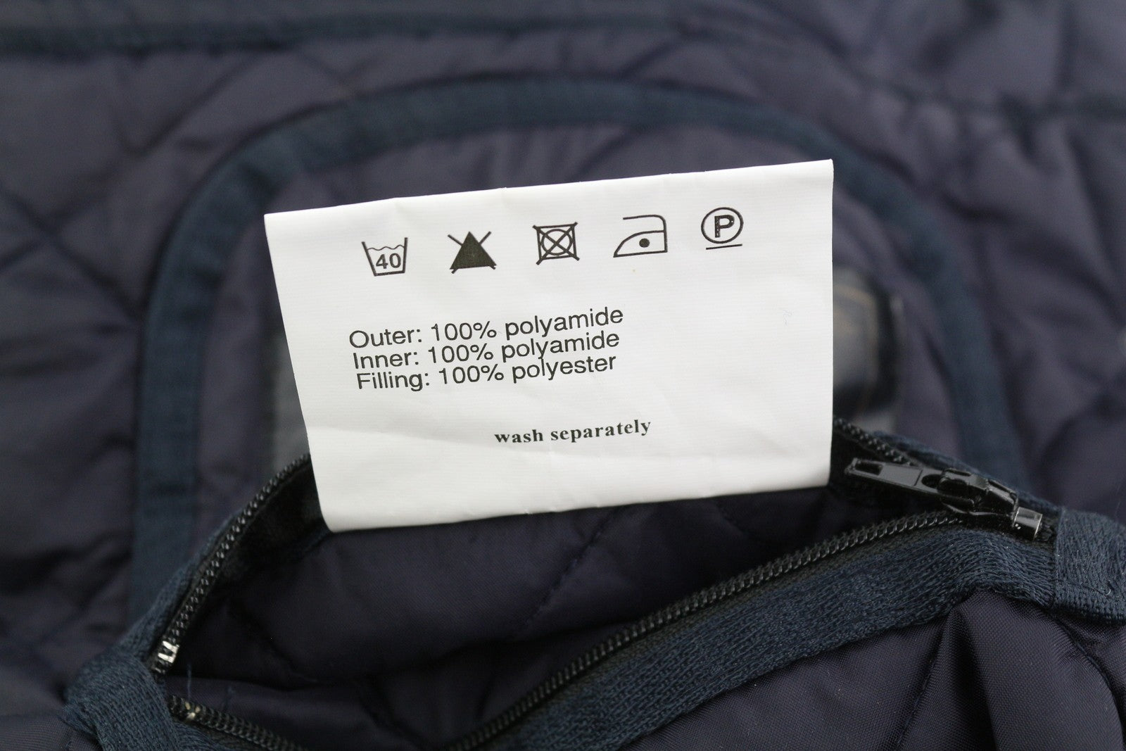 BARBOUR Liddesdale Men Jacket S Dark Blue Snap Buttons Quilted Corduroy Neck