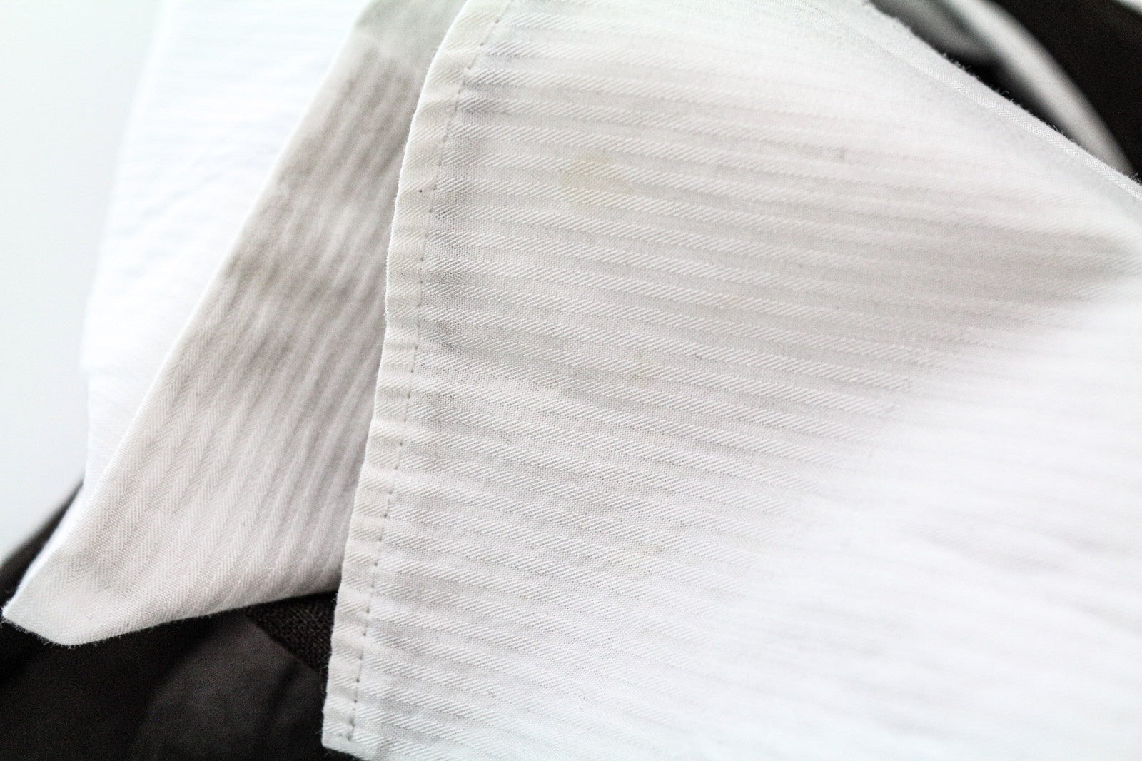 SUITSUPPLY Ames Pleat Men's Trousers UK30R Dark Brown Pure Linen Slim Drawstring