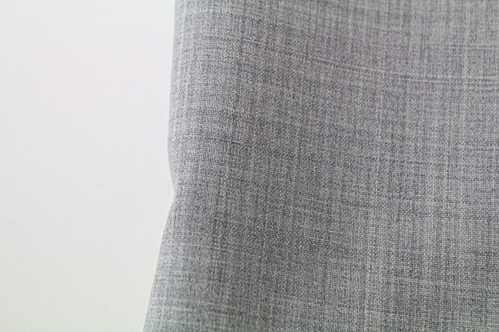 SUITSUPPLY Soho Turn Up Men's Trousers UK44R Grey Melange Wool Flat Slim Front