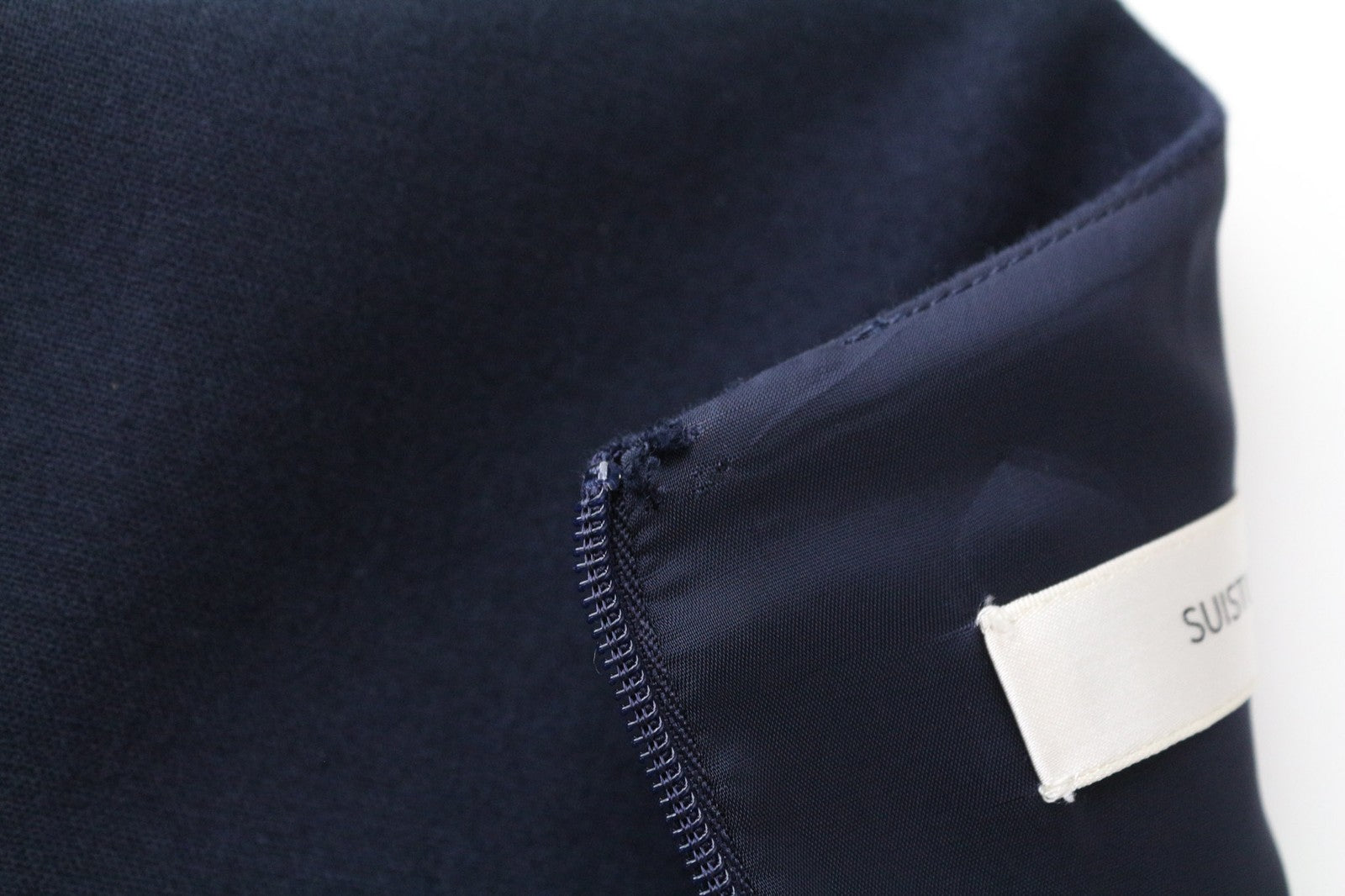 SUISTUDIO Camden Women's Dress UK14R Navy Wool Slim Mini Tunic Formal Classic