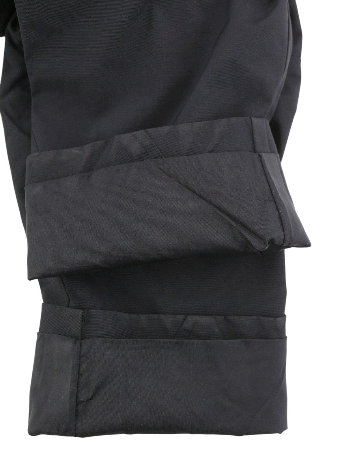 GANT Men Jacket M Black Full Zip High Neck Lined Pockets Logo Nylon Lightweight