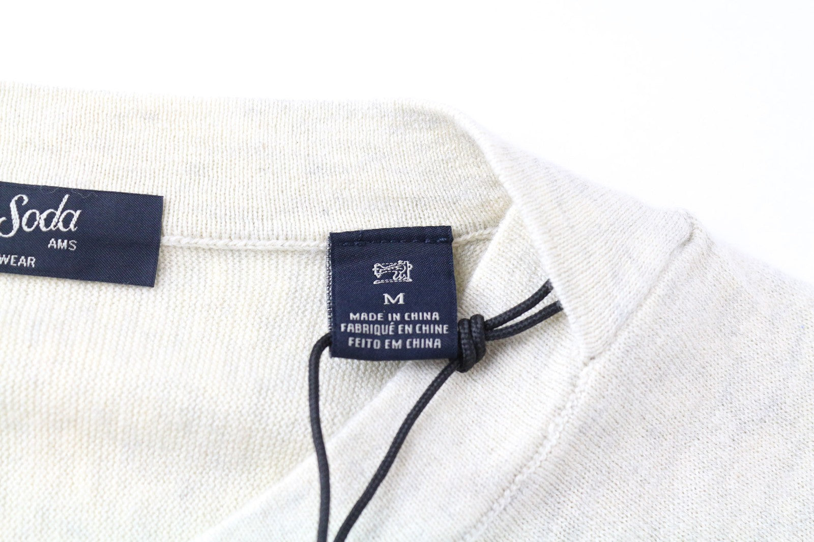 SCOTCH & SODA Ams Couture Men's Sweatshirt M Blue Cashmere Cotton Pullover