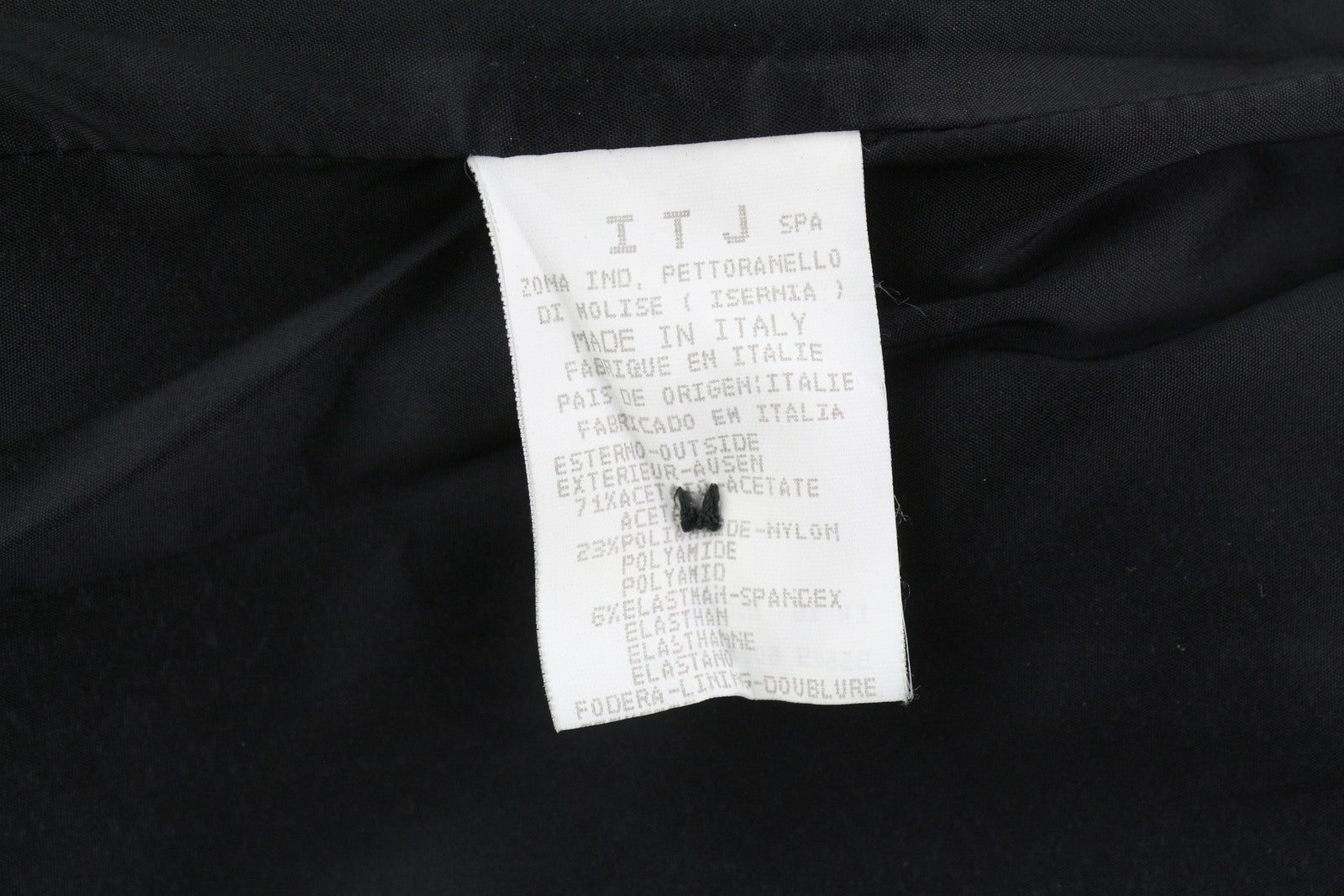 GIANFRANCO FERRE Women Jacket 42 Black Button-Up Notch Lapel Vintage Lightweight