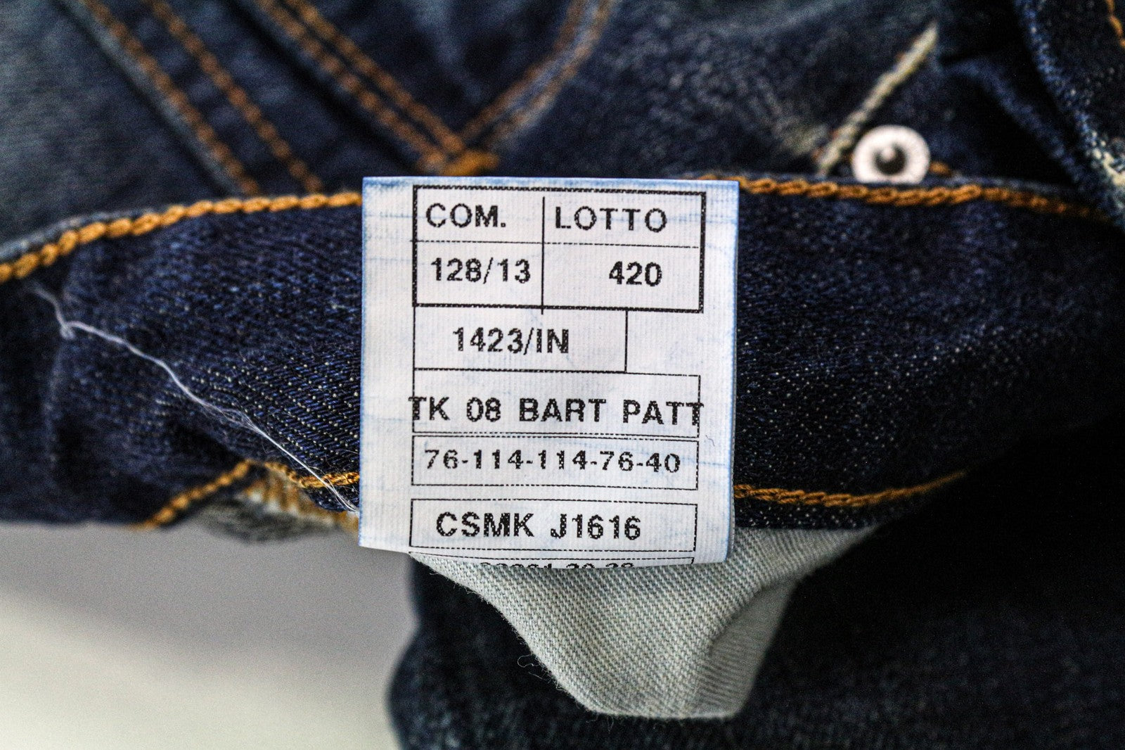 TAKESHY KUROSAWA Men's Jeans W32 Blue Pure Cotton Distressed Slim Fit Wash