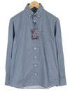 Blue Cotton Shirt