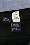 Black Cotton Trousers