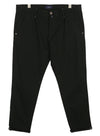 Black Cotton Trousers