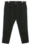 Black Cotton Trousers