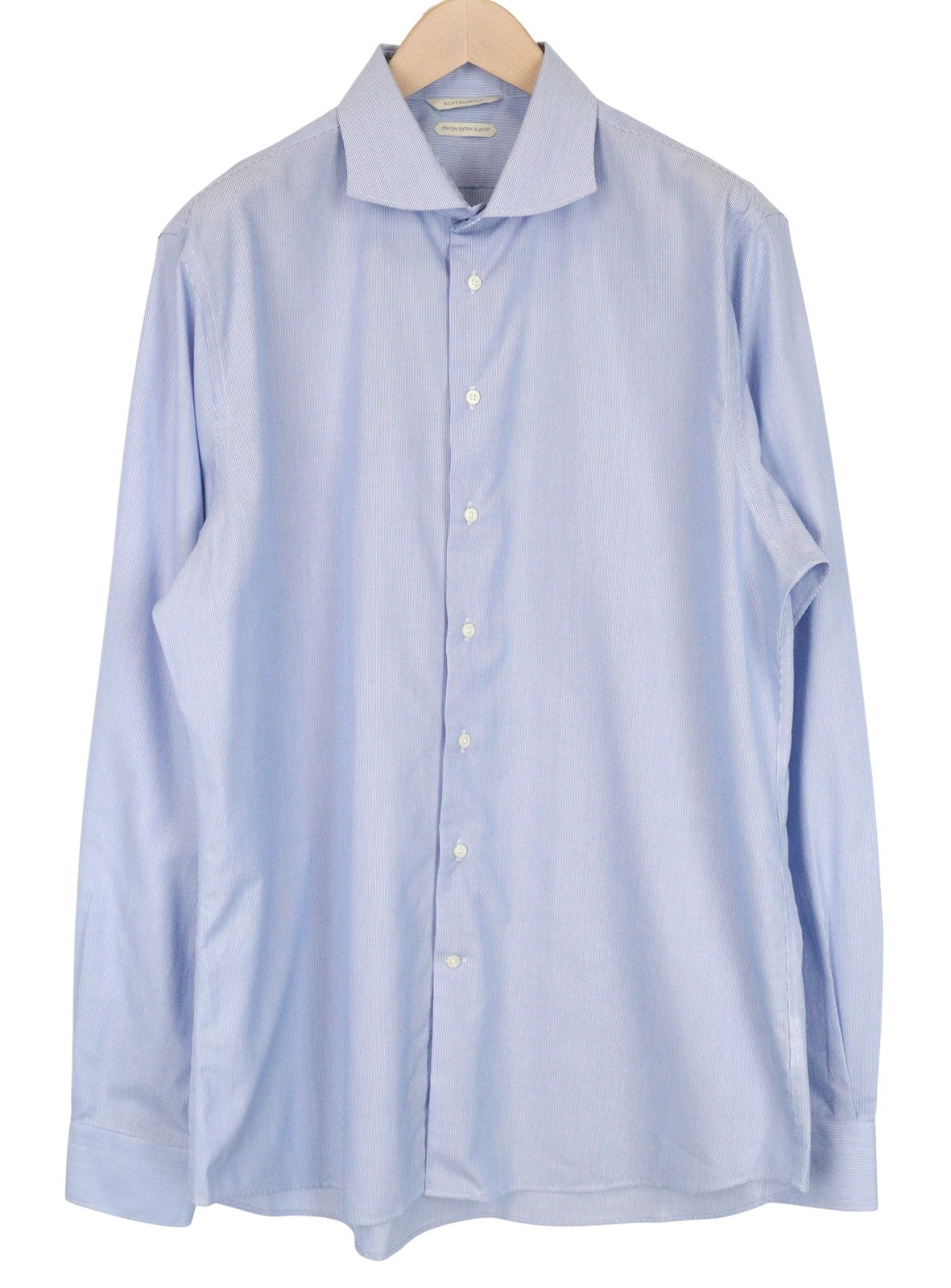 Blaues Twill-Hemd