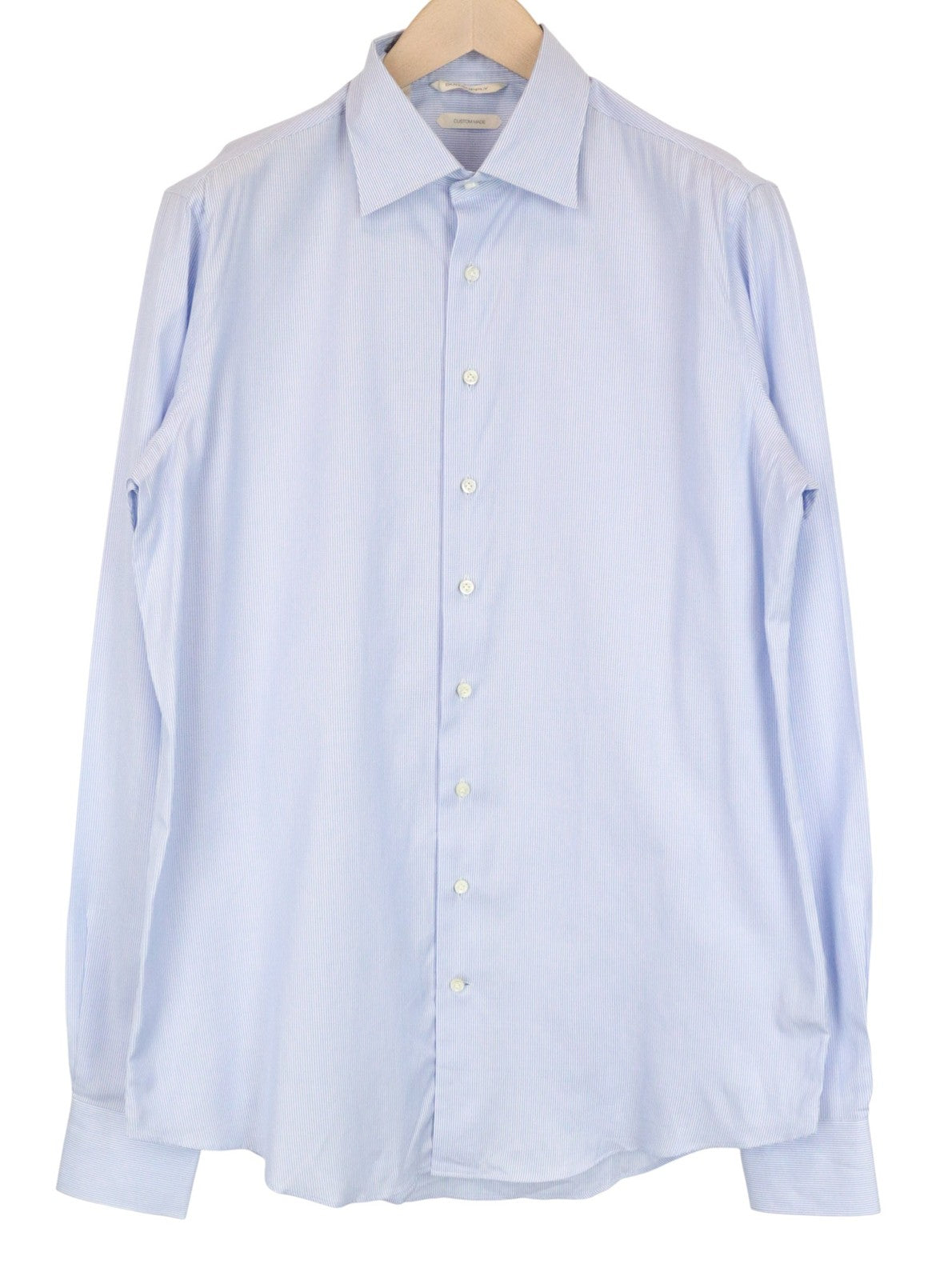 Blaues Twill-Hemd