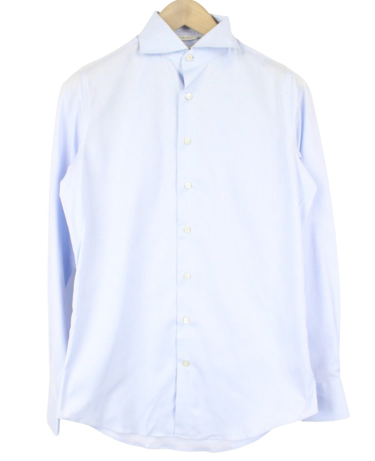 Blaues Twill-Hemd