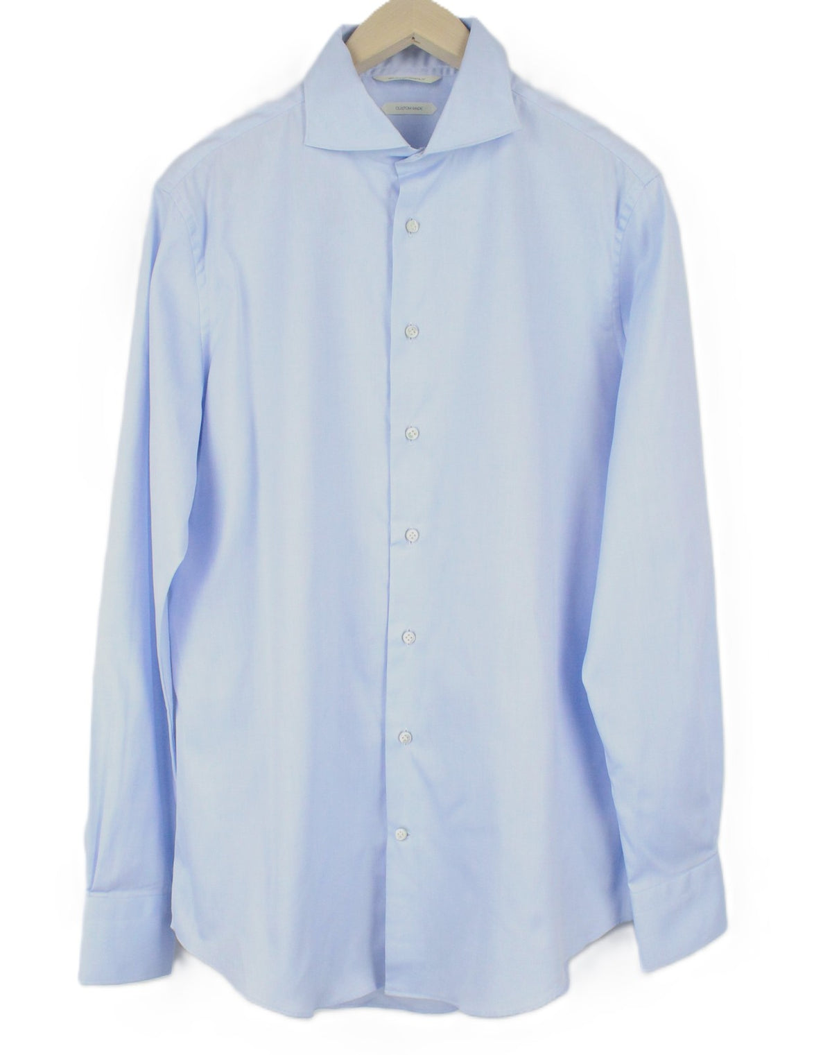 Blaues Twill-Hemd