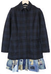 Navy Wool Coat