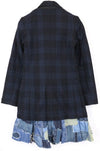 Navy Wool Coat
