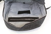 Grey Polyvinylchloride Backpack