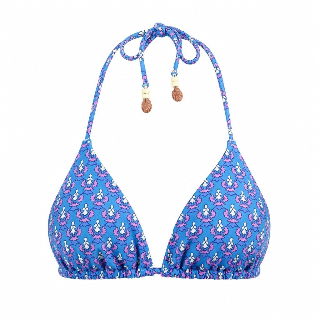 Blaue Polyester-Badebekleidung