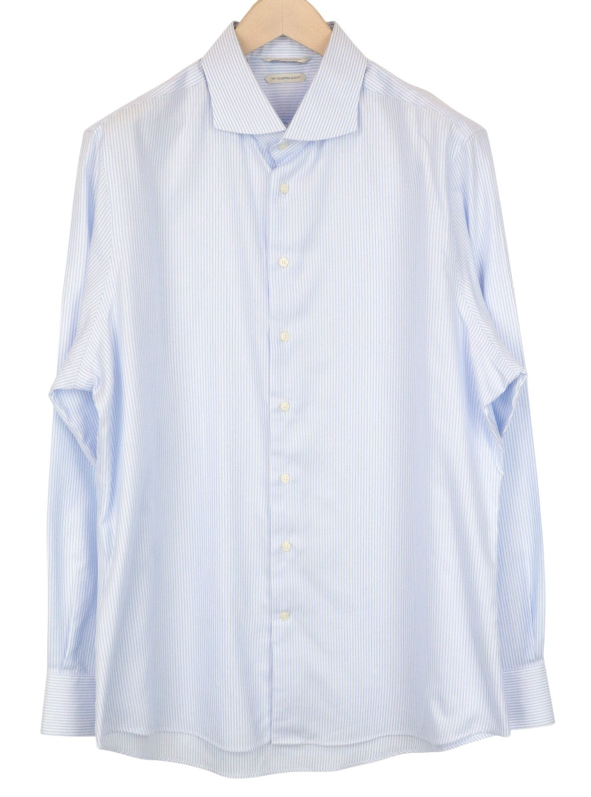 Blaues Twill-Hemd
