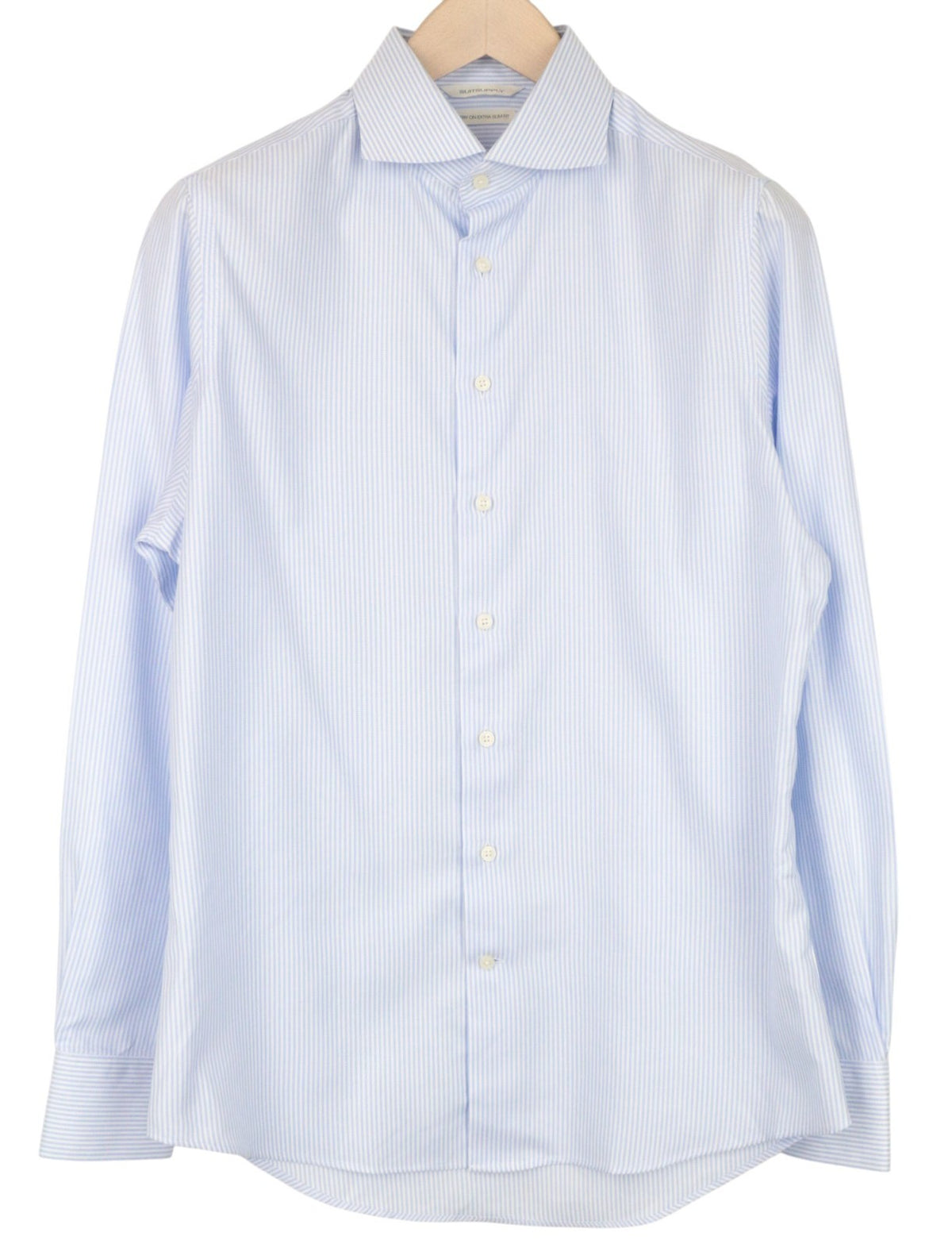 Blaues Twill-Hemd