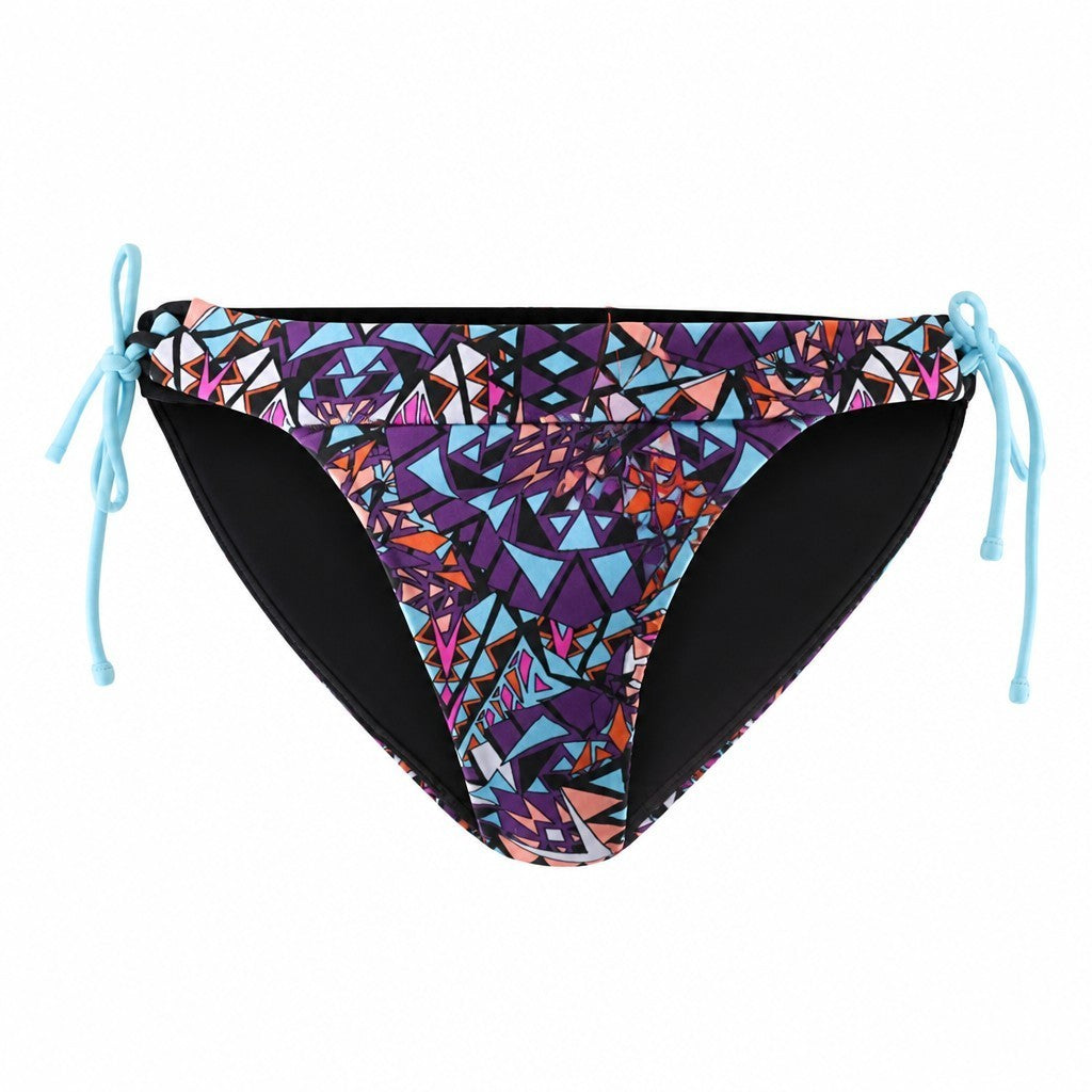 Purple Polyester Swimwear
