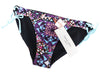 Purple Polyester Swimwear