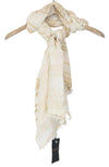 Beige Twill Scarf