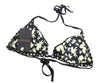 Black Polyester Swimwear