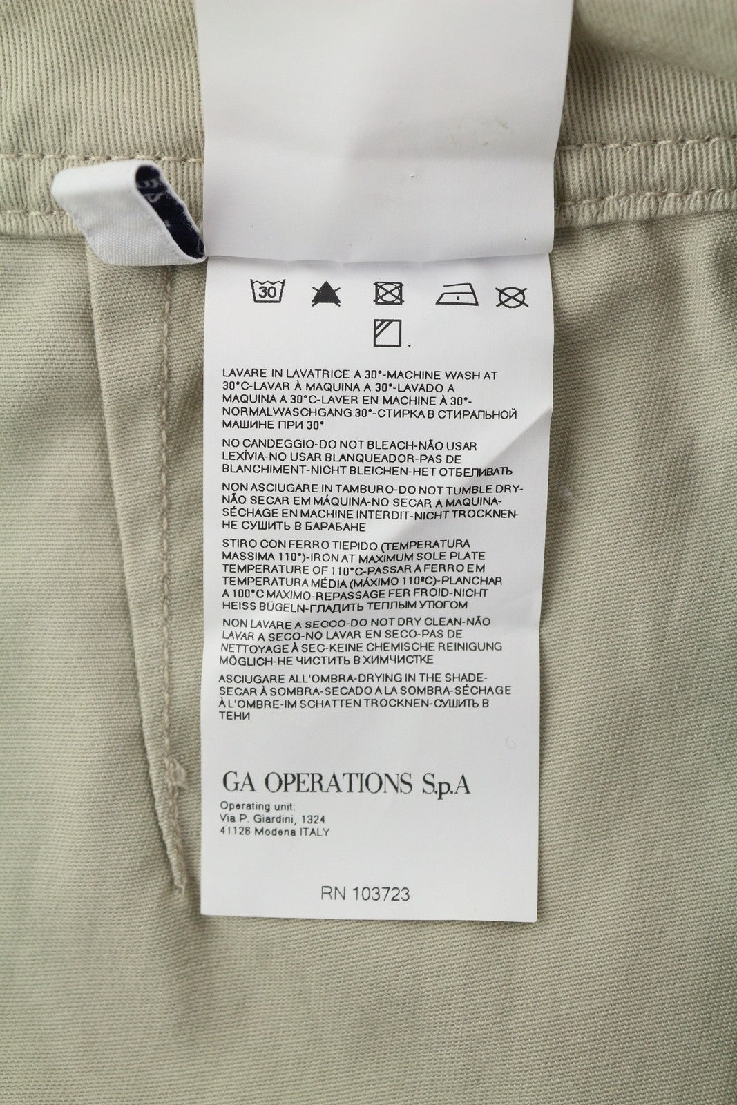 ARMANI JEANS Women Skirt EU46 Beige Split Zip Fly Unlined Pencil Style Mini