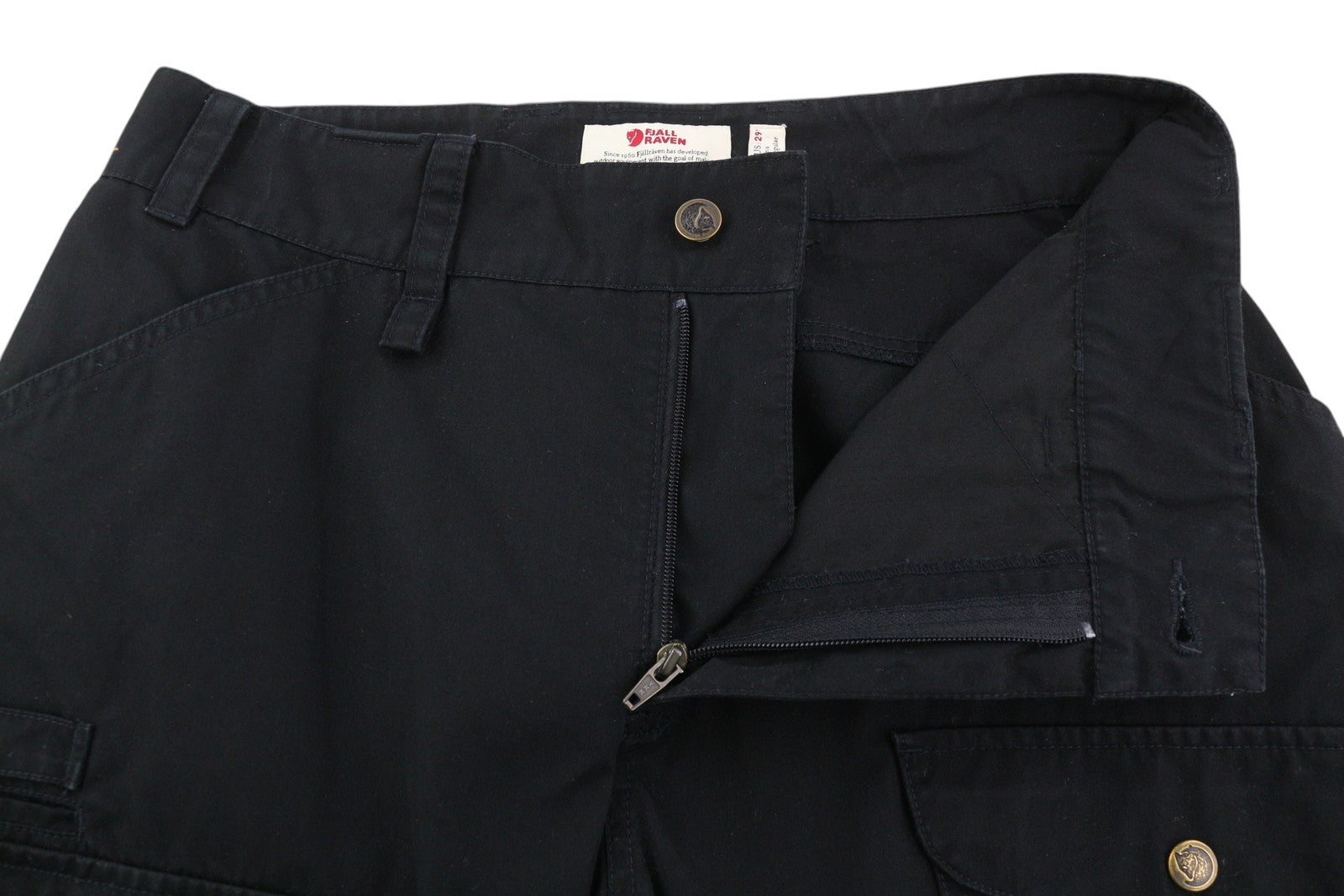 FJALLRAVEN 89330 Vidda Pro Ventilated Women Trousers W29 G-1000 Trekking Black