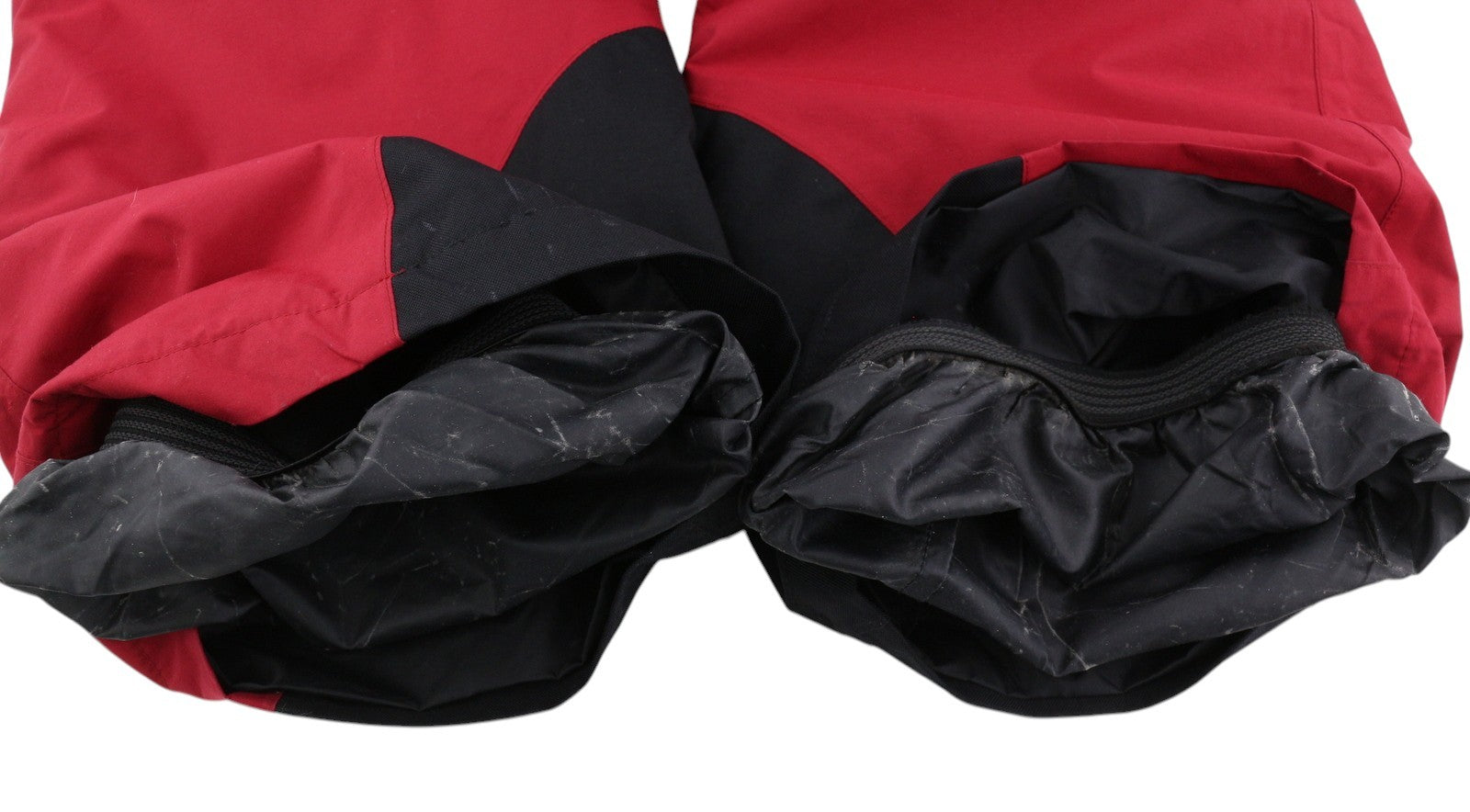 JACK WOLFSKIN Women Trousers L EU42 Red Recco Texapore Salopettes Skiing Pants