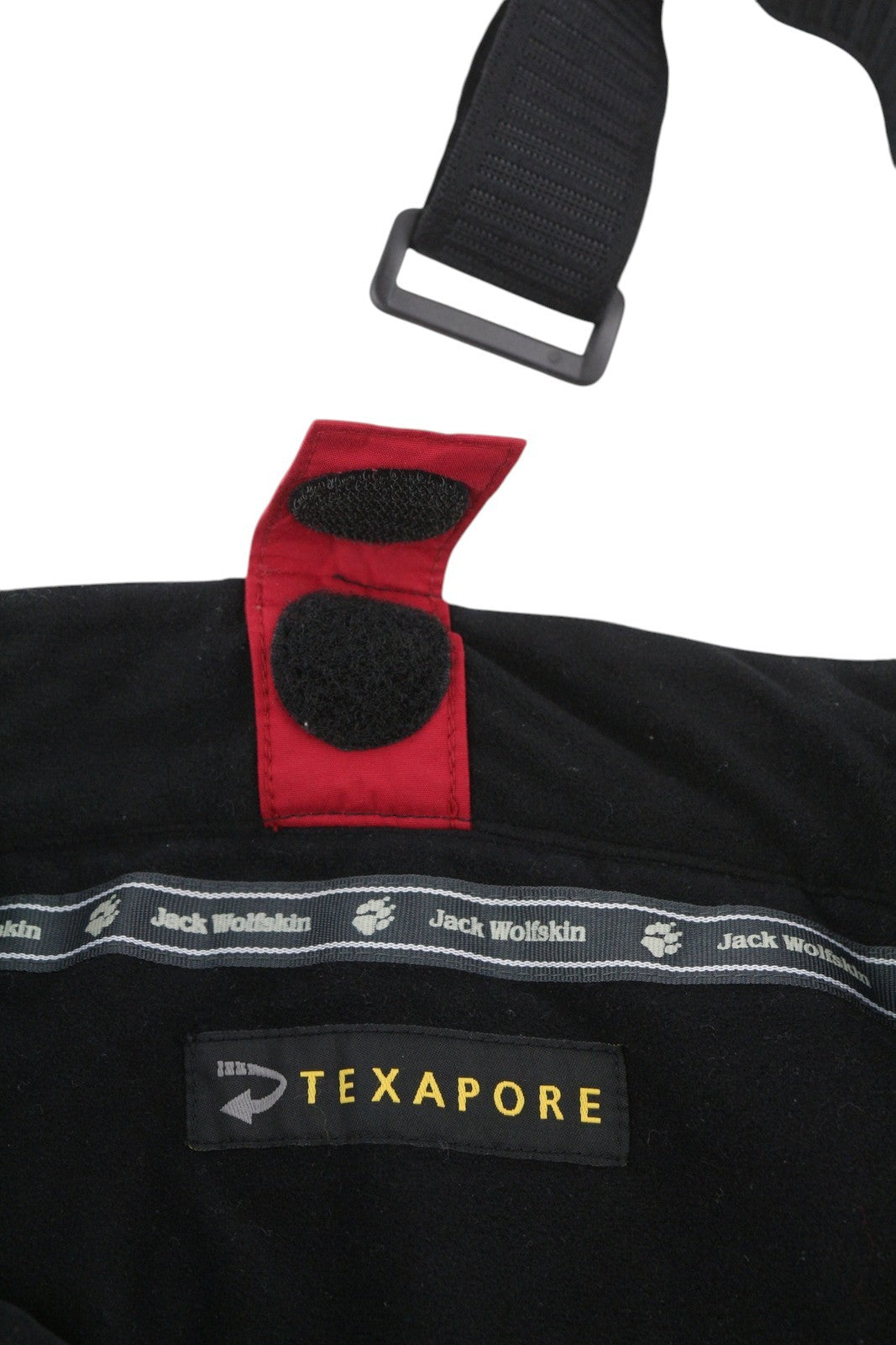 JACK WOLFSKIN Women Trousers L EU42 Red Recco Texapore Salopettes Skiing Pants