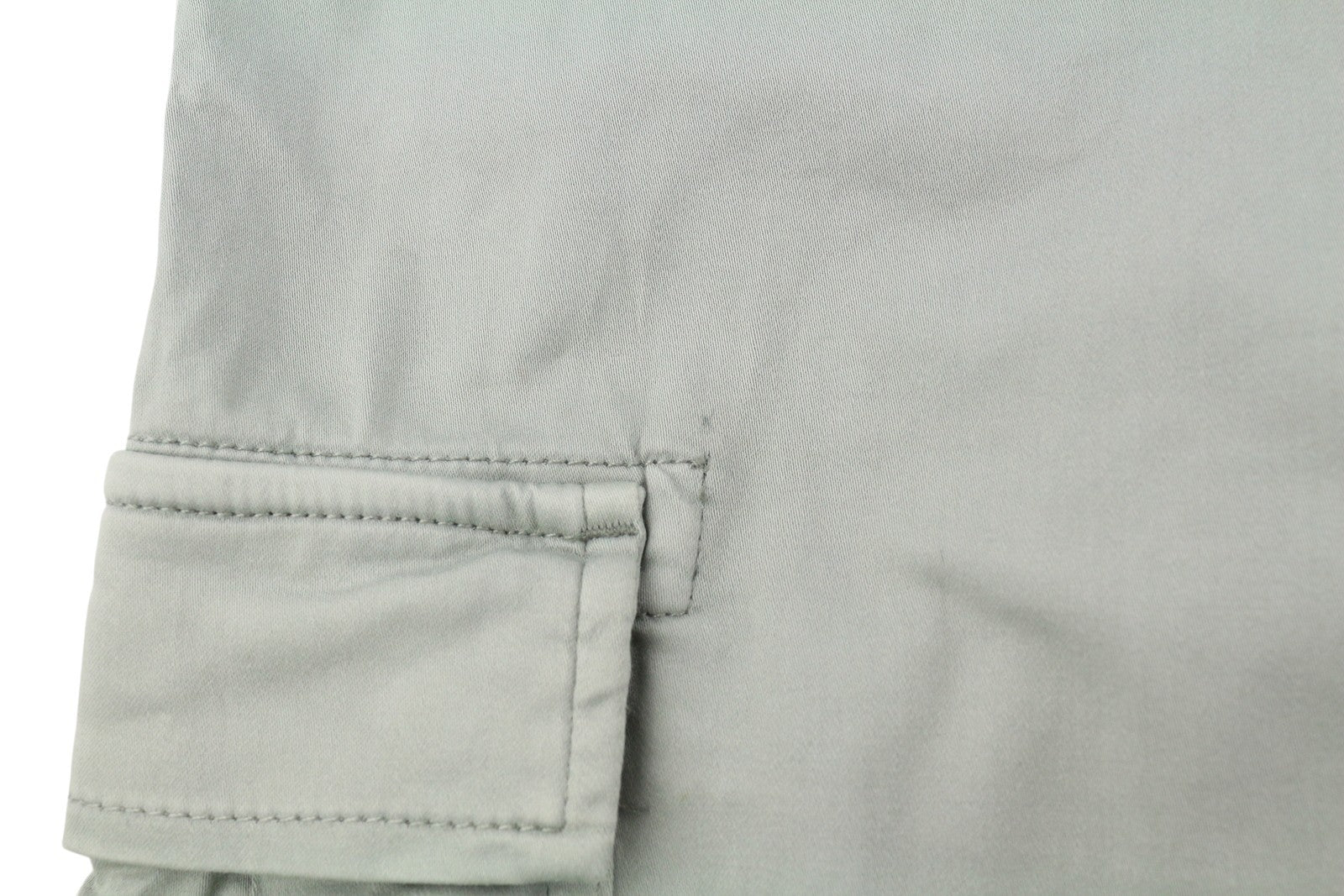 REPLAY W8769B Women Trousers W29 Grey Cargo Cropped Ankle Length Button Fly