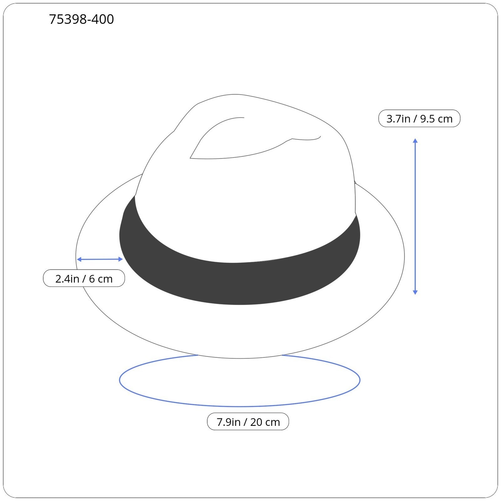 MAISON SCOTCH Women's Hat OS Light Pink Wool Panama Everyday Star Pins Design