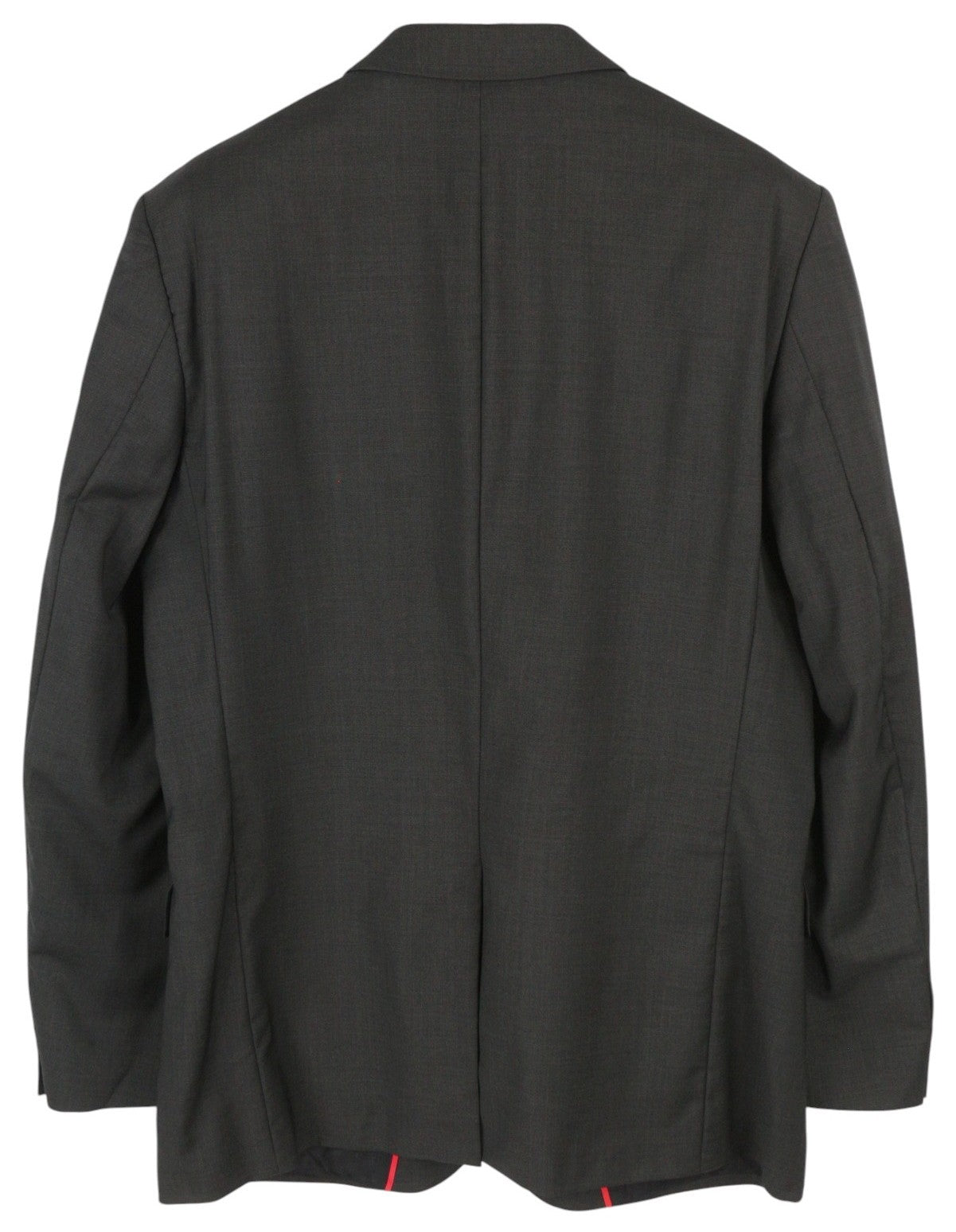 HUGO BOSS Aamon1/Hago Men Blazer US42R Grey Wool Single-Breasted Notch Lapel