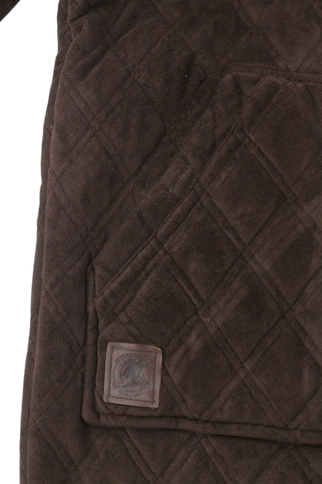 RALPH LAUREN Women Vintage Jacket M Brown Quilted Buttoned Spread Neck Insulated