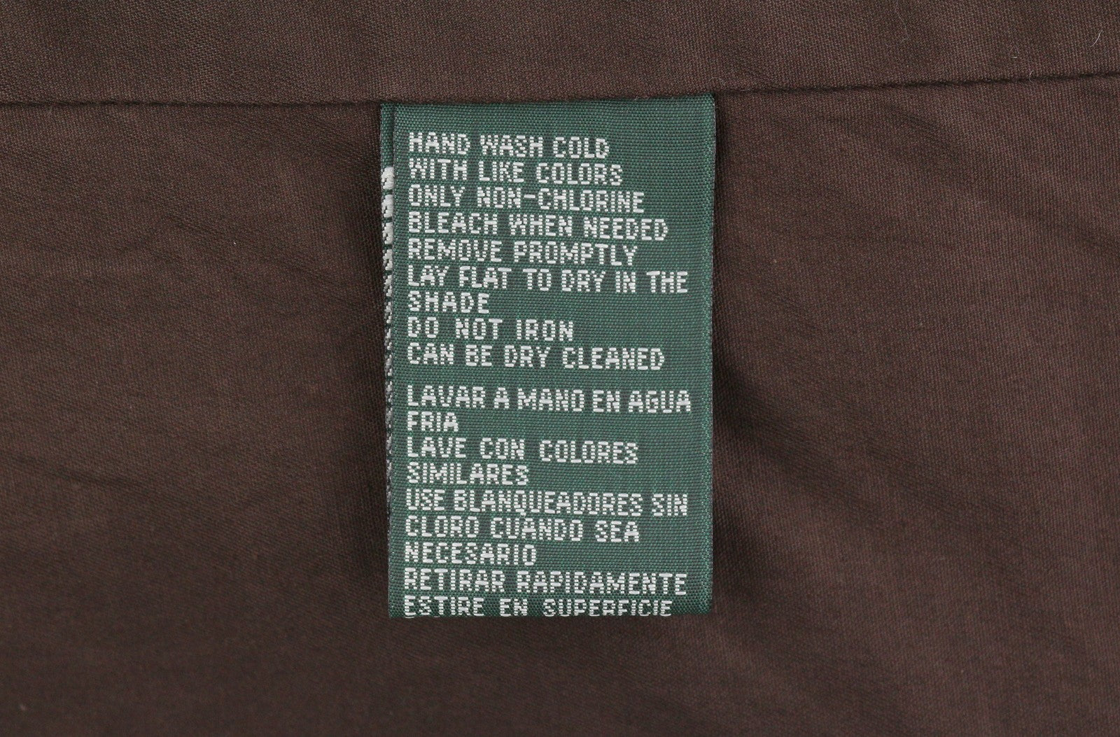 RALPH LAUREN Women Vintage Jacket M Brown Quilted Buttoned Spread Neck Insulated