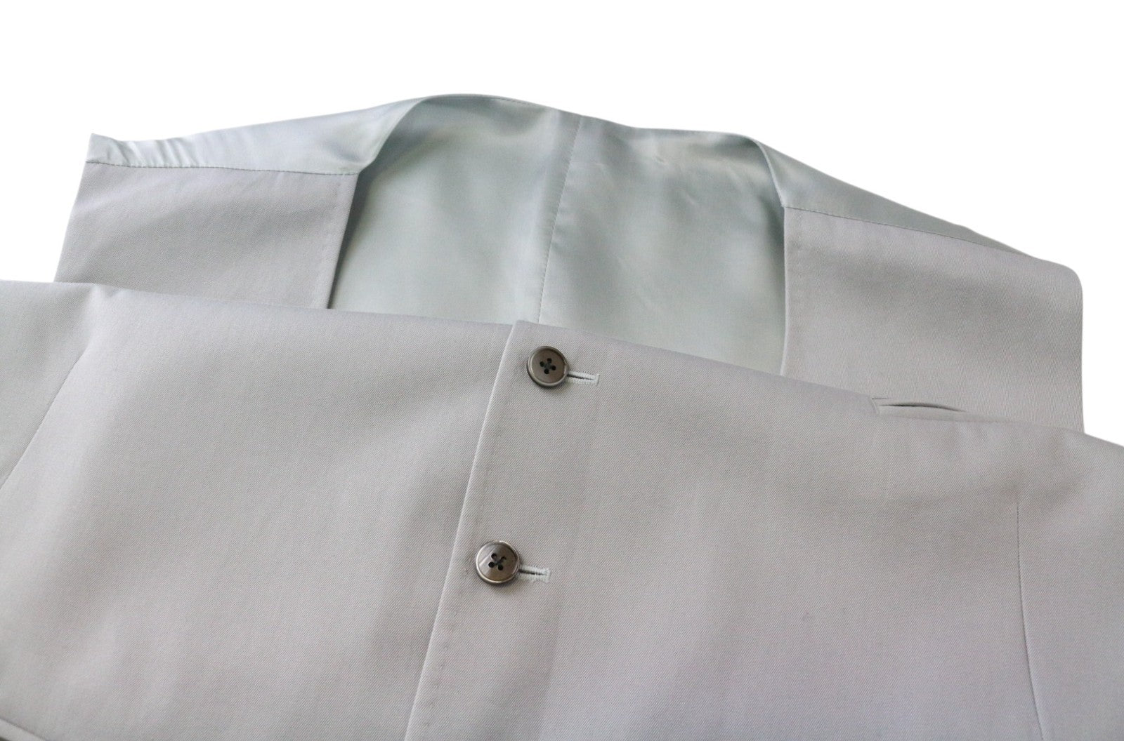 SUITSUPPLY Ferrara vyriška liemenė UK56R pilka medvilninė kašmyro klasikinė liemenė 