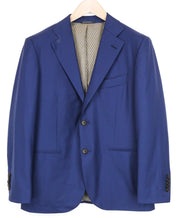 SUITSUPPLY La Spalla Men's Blazer UK40S Blue Wool Single Breasted Notch Lapel